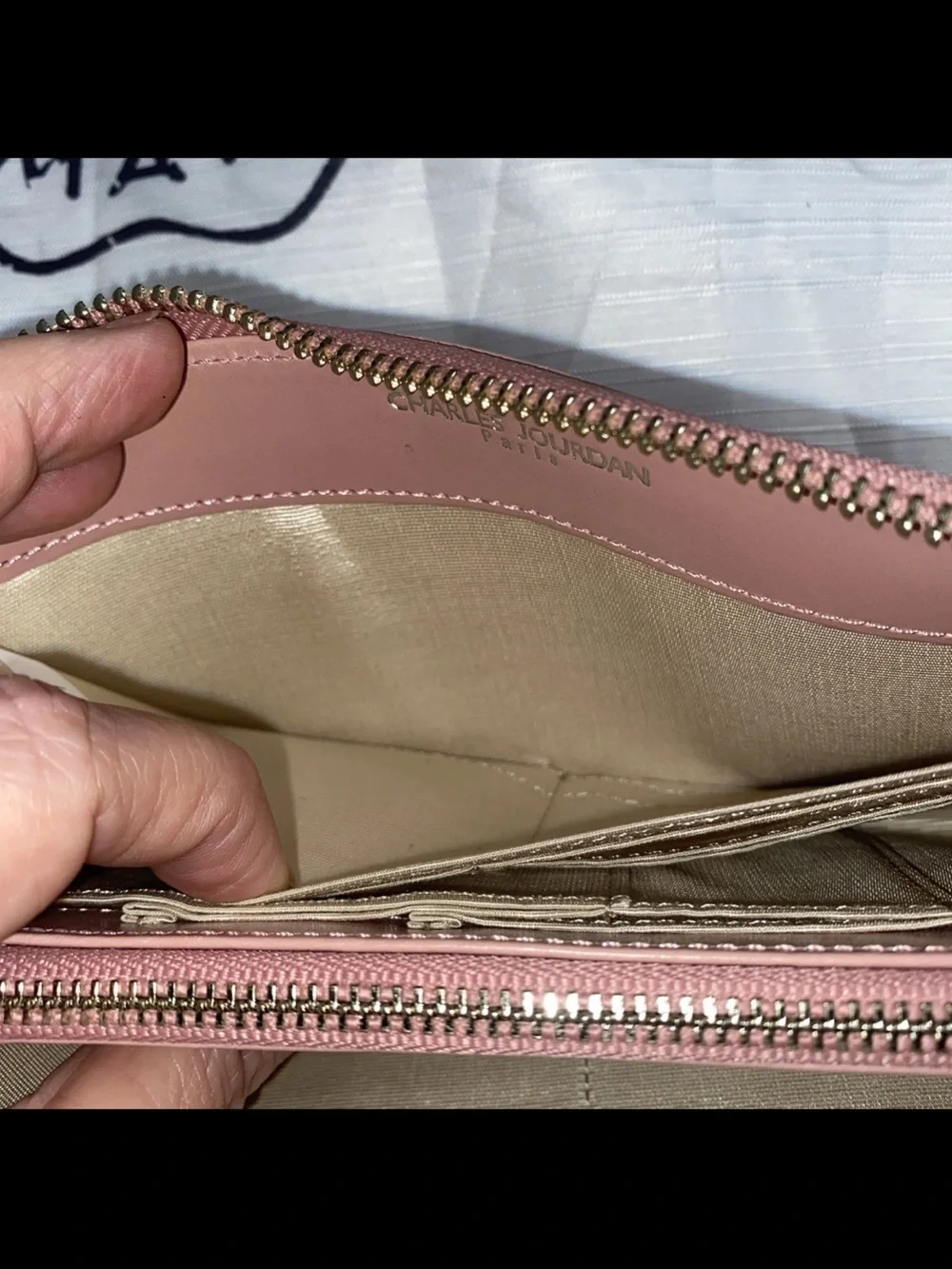 Pink Women's Zip-Around Wallet